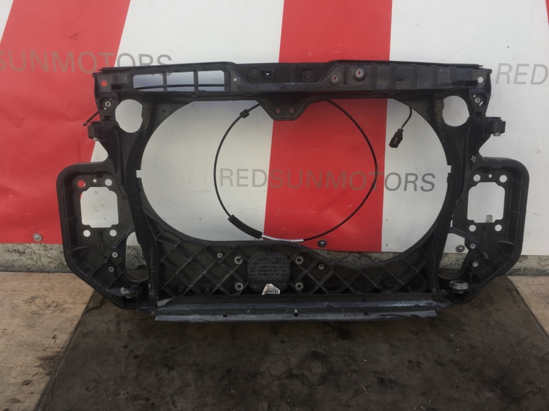 Панель передняя телевизор на Audi A6 C6 4F / Ауди А6 С6 2006-2012г. Оригинал.