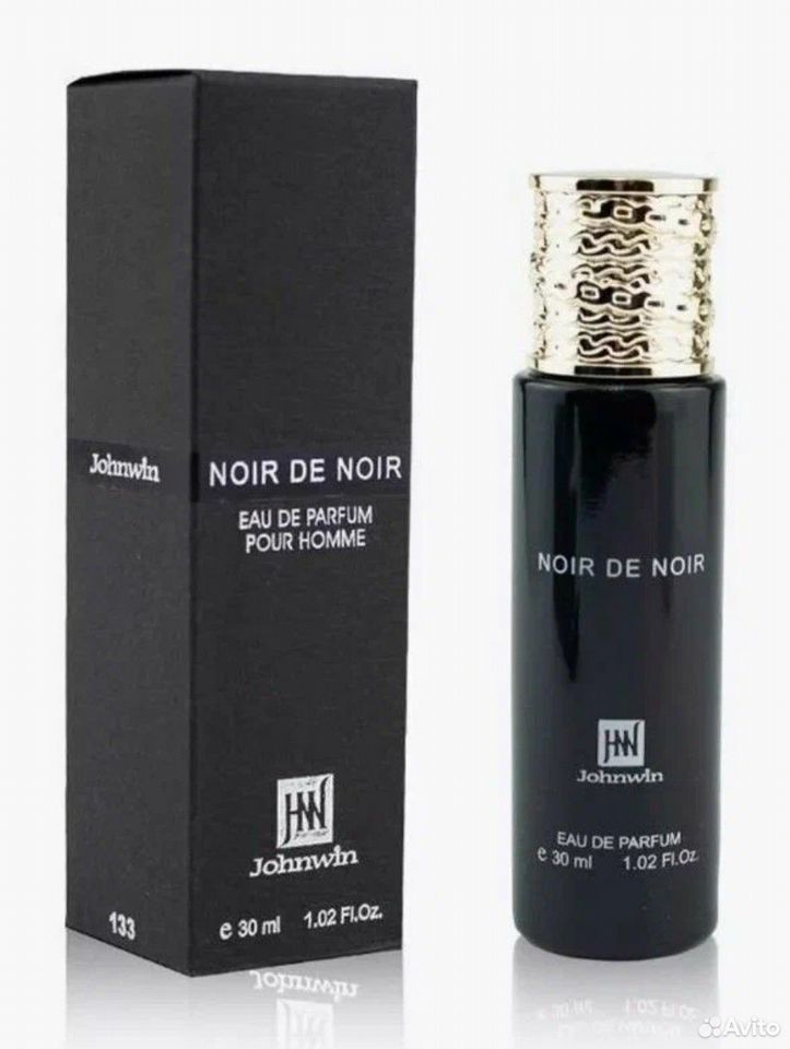 Вода парфюмерная Johnwin Noir De Noir мужская 30 м