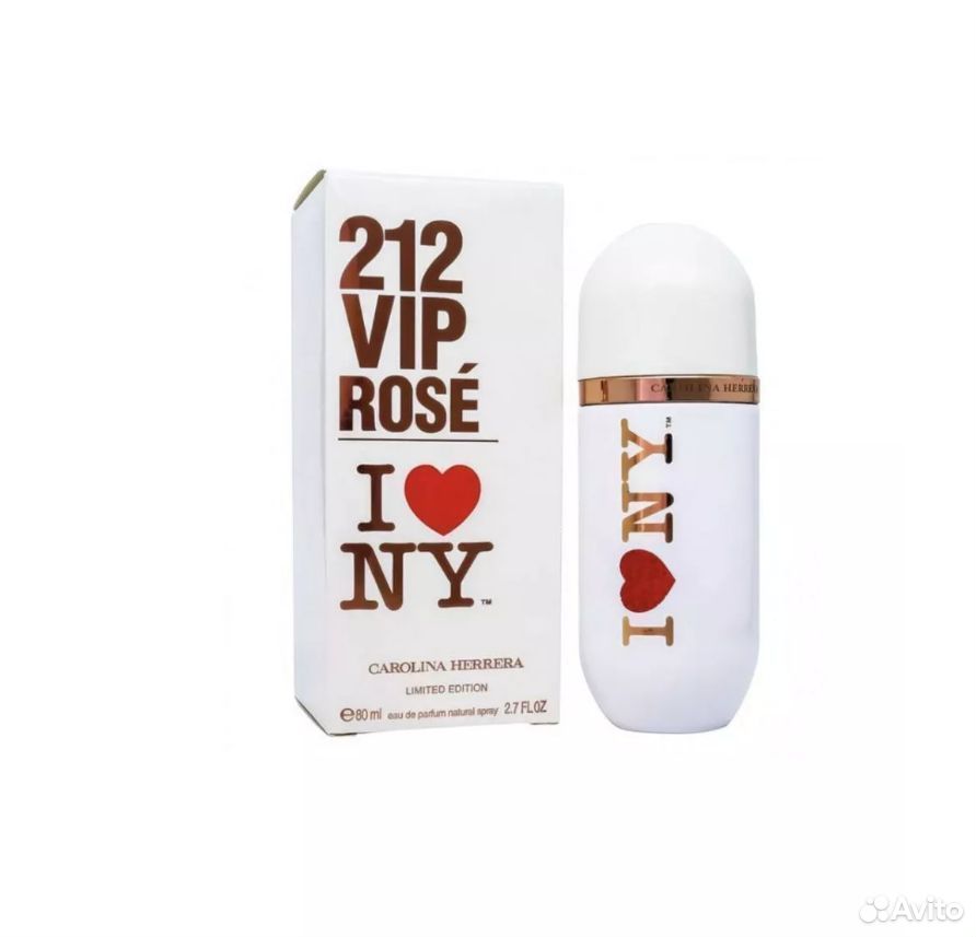 Духи 212 VIP rose I love NY Carolina herrera