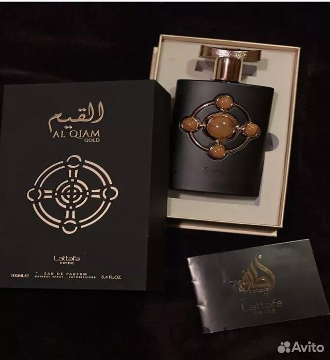 Арабские духи Al Qiam Gold Lattafa мужской 100мл