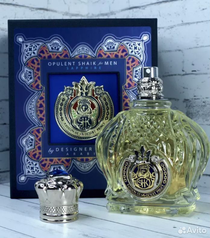 Арабские Духи Шейх 77, Opulent Shaik Sapphire №77