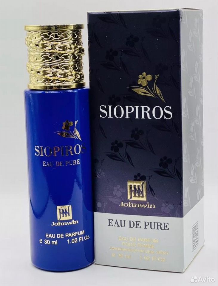 Вода парфюмерная Johnwin Siopiros 30 м