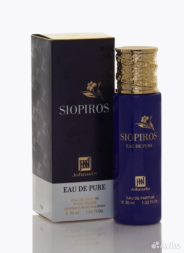 Арабские духи ОАЭ Johnwin Siopiros Eau de Pure уни