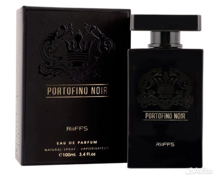 Парфюмированная вода portofino noir riiffs 100 мл