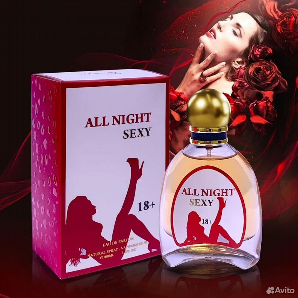 Арабские духи ОАЭ all night sex женские 100 мл