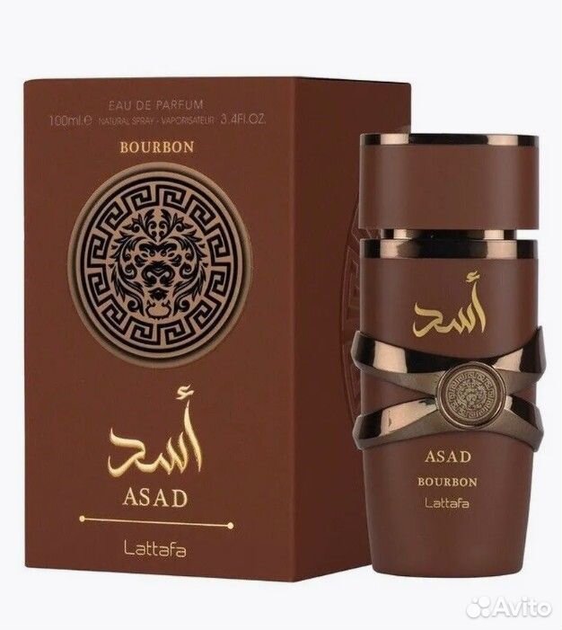 Арабские духи ОАЭ Lattafa Asad Bourbon унисекс 100