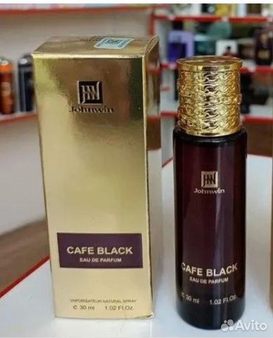 Арабские духи Johnwin Cafe Black 30ml