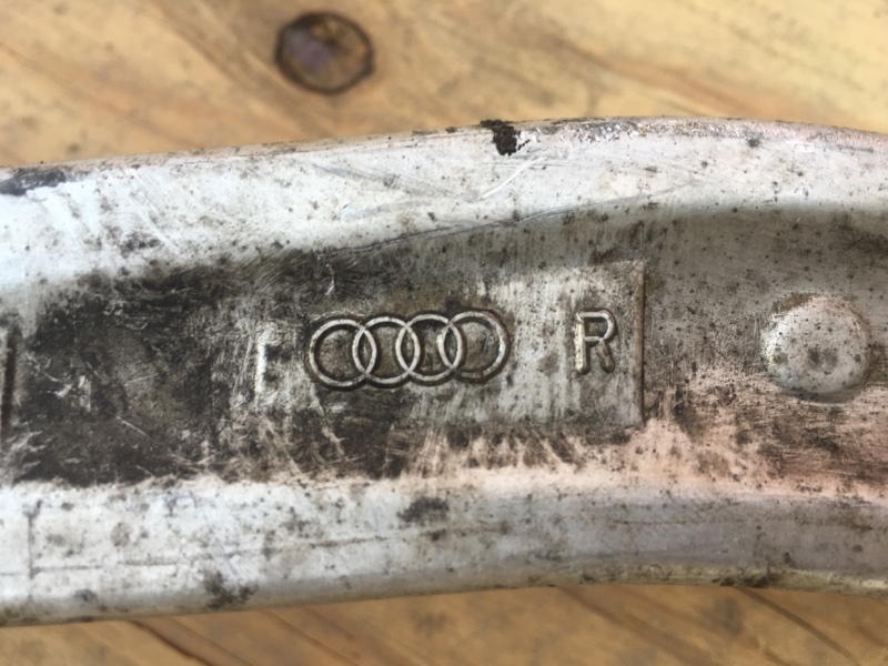 Рычаг передний нижний задний правый на Audi A4 B6 / Ауди А4 Б6 2000-2004г. Оригинал.