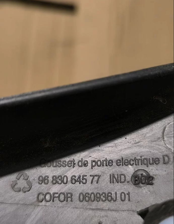 Накладка внутренняя зеркала Citroen Berlingo Б9