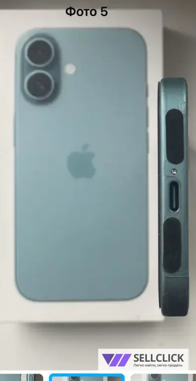 iPhone 16Teal 128 ГБ