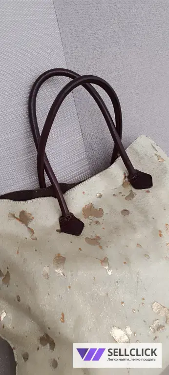 Сумка женская натуральная кожа, Сумка из пони