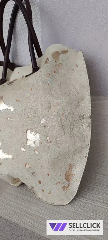 Сумка женская натуральная кожа, Сумка из пони