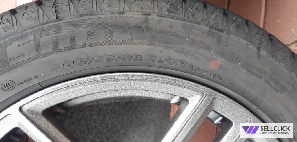 Диски с шинами R18 BMW