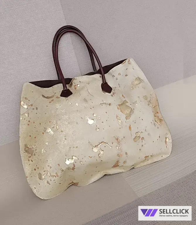 Сумка женская натуральная кожа, Сумка из пони