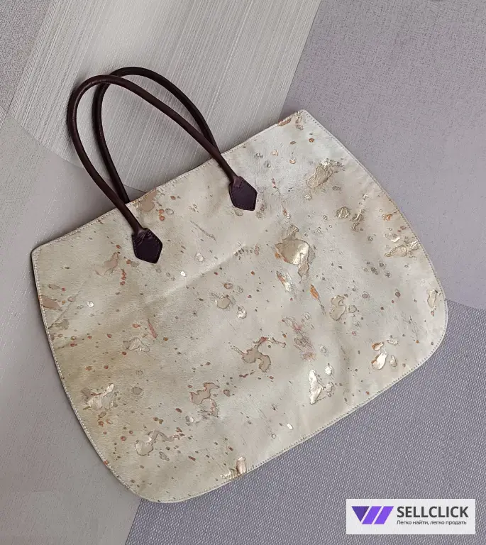 Сумка женская натуральная кожа, Сумка из пони