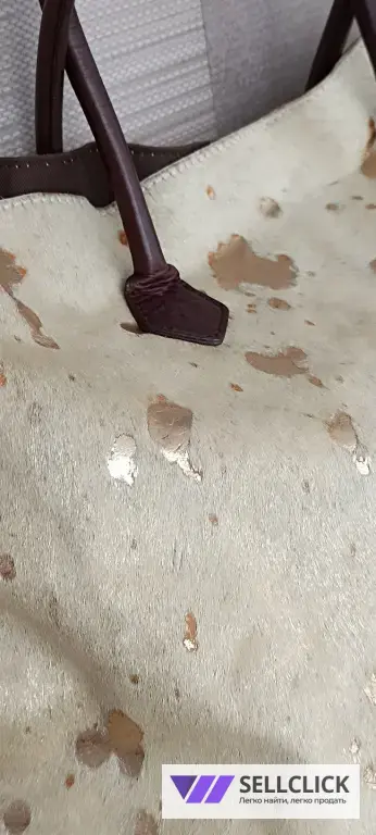 Сумка женская натуральная кожа, Сумка из пони