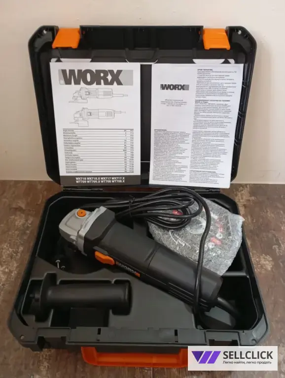Новая Оригинальная УШМ (Болгарка) "WORX"