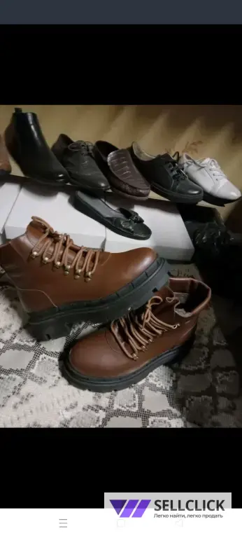 ботинки женские натуральная кожа