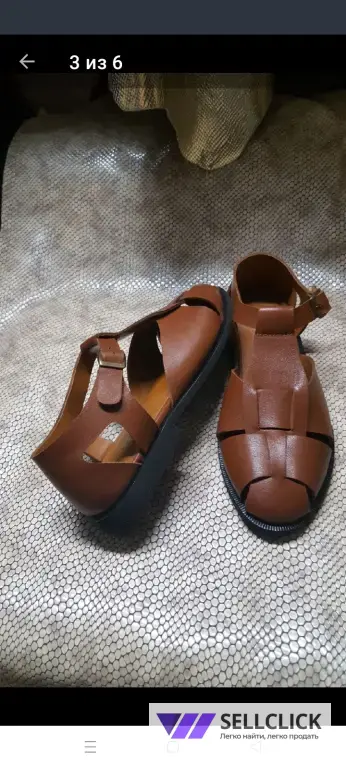 сандали женские натуральная кожа