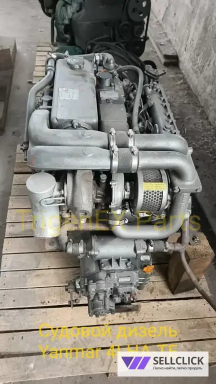 Судовой дизель Yanmar 4LHA-TE После капремонта. Гарантия 6 мес.