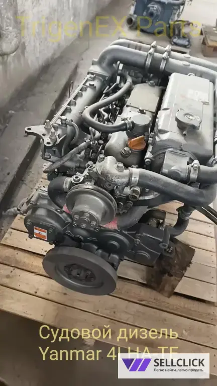 Судовой дизель Yanmar 4LHA-TE После капремонта. Гарантия 6 мес.
