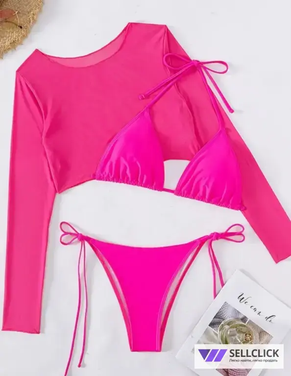 Купальник женский раздельный 3 в 1