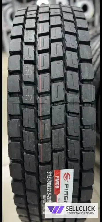 Шина шашки 315/80R22.5 20PR AGATE 156/152L