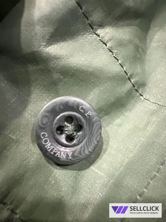 Куртка C.P.Company toob logo coated linen jacket