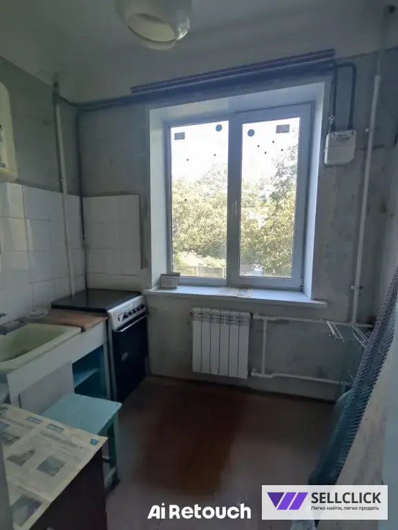 В продаже 2-комнатная квартира под ремонт