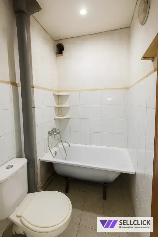 В продаже 2-комнатная квартира под ремонт