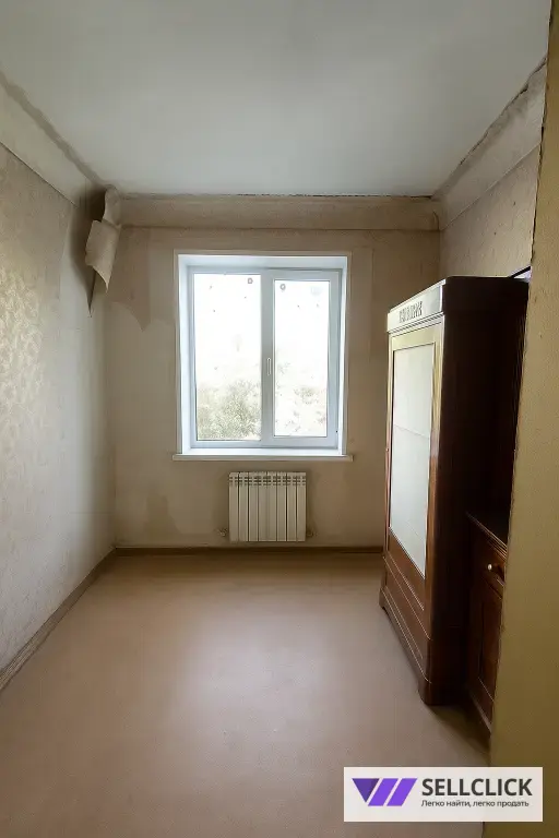 В продаже 2-комнатная квартира под ремонт