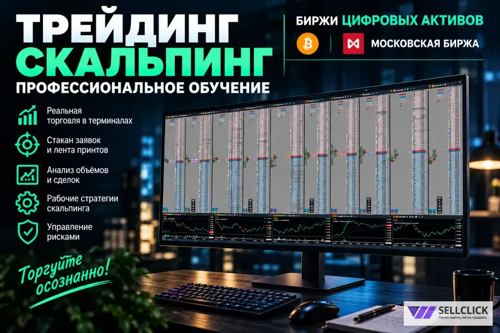 Трейдинг - Скальпинг. Профессиональное обучение