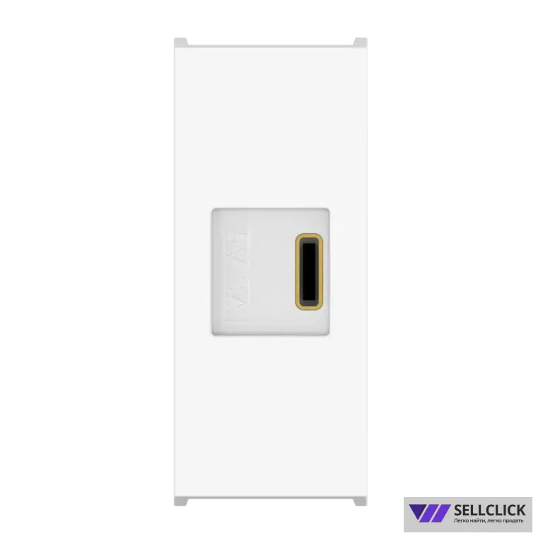 Механизм встраиваемой розетки USB тип C CADUCEUS ALING MODE для зарядки 1-го устройства
