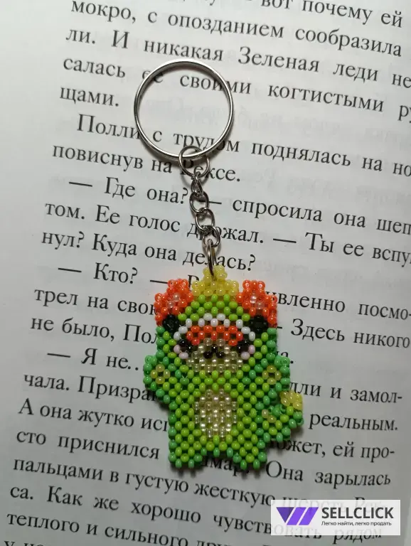 брелок с котом в косюме