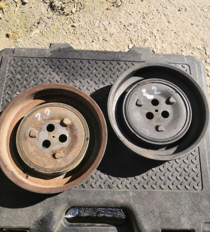 Шкив коленвала Пежо Боксер Джампер 2.2