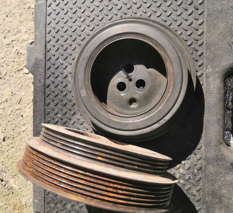 Шкив коленвала Пежо Боксер Джампер 2.2