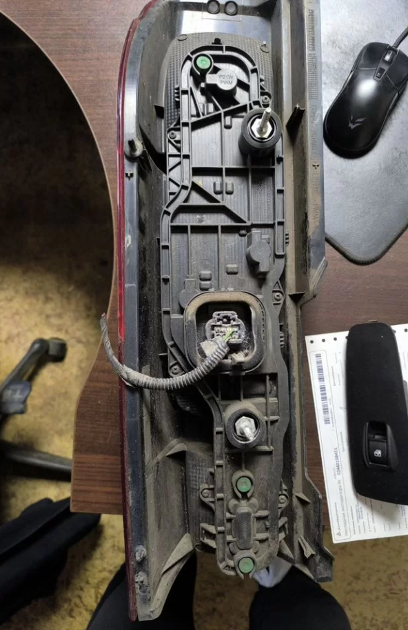 Плата заднего фонаря Боксер Джампер права