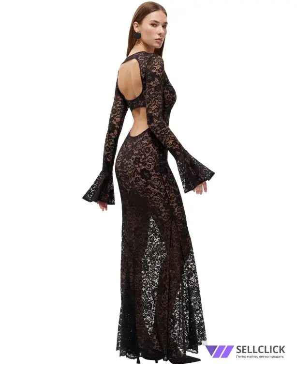 Платье вечернее кружевное с подкладом rimarka