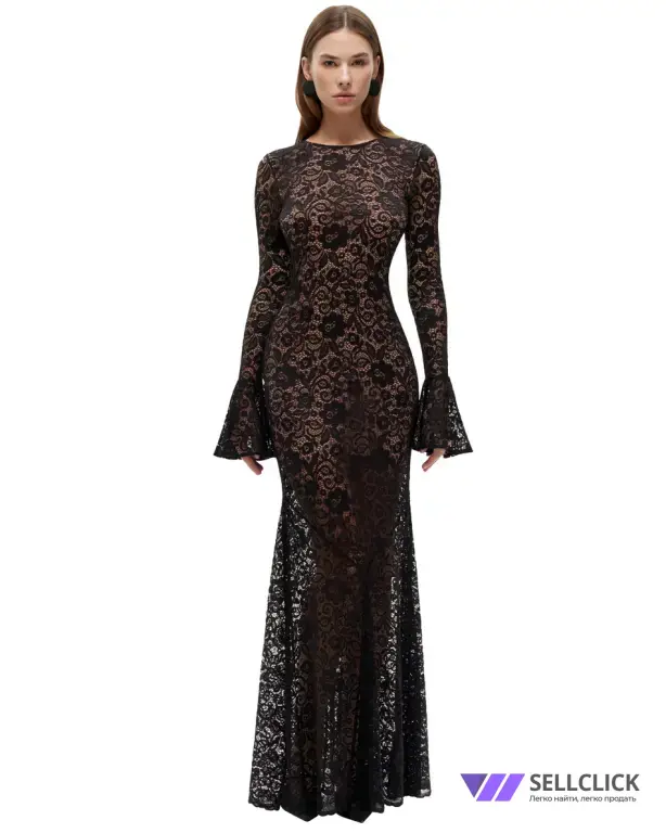 Платье вечернее кружевное с подкладом rimarka