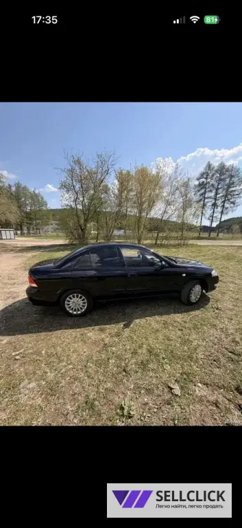 Nissan Almera Classic 1.6 Механическая, 2006, 400000 км