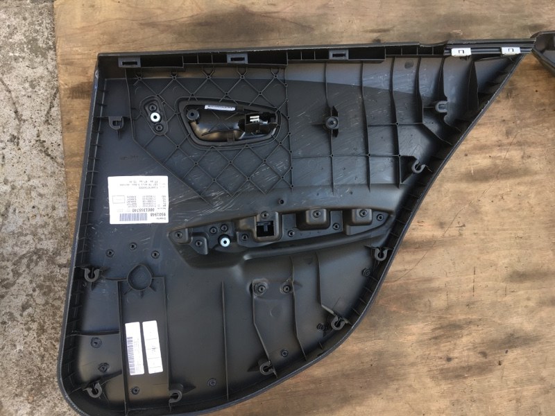 Дверные карты обшивка задних дверей 2шт на BMW 1 116i E87 / БМВ 116 Е87 2004-2011г.\nОригинал.\nХетчбек 5 дверей.\nВ отличном состоянии. Без дефектов. Цена за 2шт.\nКонтрактная запчасть из Японии. Отправим в регионы ТК.