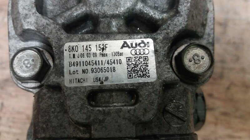Насос гидроусилителя гур на Audi A4 B8 / Ауди А4 Б8 2007-2015г. Оригинал. В отличном состоянии. Рабочий.\nКонтрактная запчасть из Японии. \nОтправим в регионы ТК.\nПрименимость:\nAudi A4 [B8] 2007-2015\nAudi A4 [B8] Allroad 2010-2015\nAudi A5/S5 [8F] Cabr