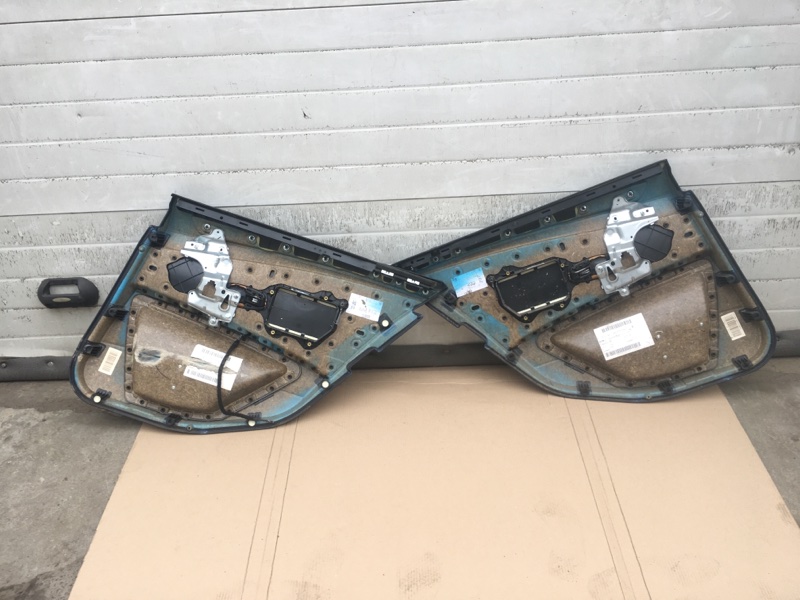Дверные карты обшивка задних дверей БМВ Е60 Е61 / BMW 5 Е60 Е61 2003-2009г. Оригинал. Отправим в регионы ТК. Контрактная запчасть из Японии. Без пробега по РФ. Отправим в регионы ТК.