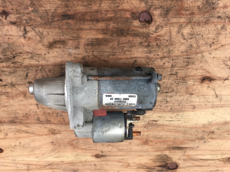 Стартер FoMoCo B4164T 1.6 Turbo 12W на Volvo S60 II / Вольво 60 С60 2 поколение 2010-2018г.\nОригинал.\nВ отличном состоянии. Рабочий.\nС двигателя B4164T 1.6 литра бензин турбо АКПП.\nКонтрактная запчасть из Японии. Отправим в регионы ТК.\nПрименимость:\