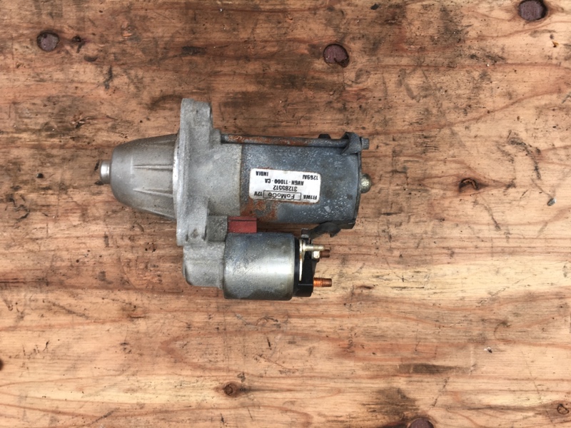 Стартер FoMoCo B4164T 1.6 Turbo 12W на Volvo S60 II / Вольво 60 С60 2 поколение 2010-2018г.\nОригинал.\nВ отличном состоянии. Рабочий.\nС двигателя B4164T 1.6 литра бензин турбо АКПП.\nКонтрактная запчасть из Японии. Отправим в регионы ТК.\nПрименимость:\
