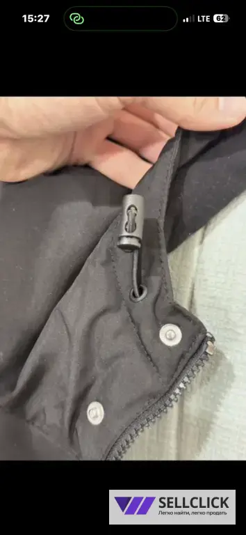 Куртка черная демисезонная.S размер