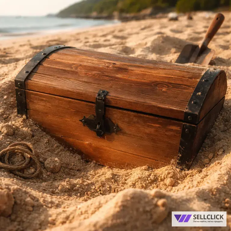 Сундук деревянный б/у