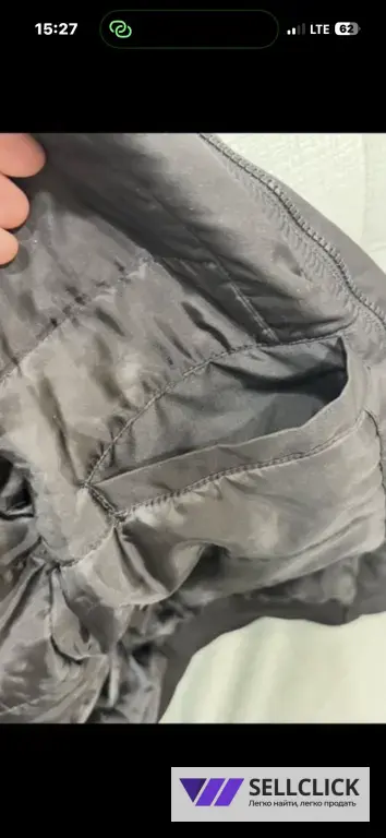 Куртка черная демисезонная.S размер