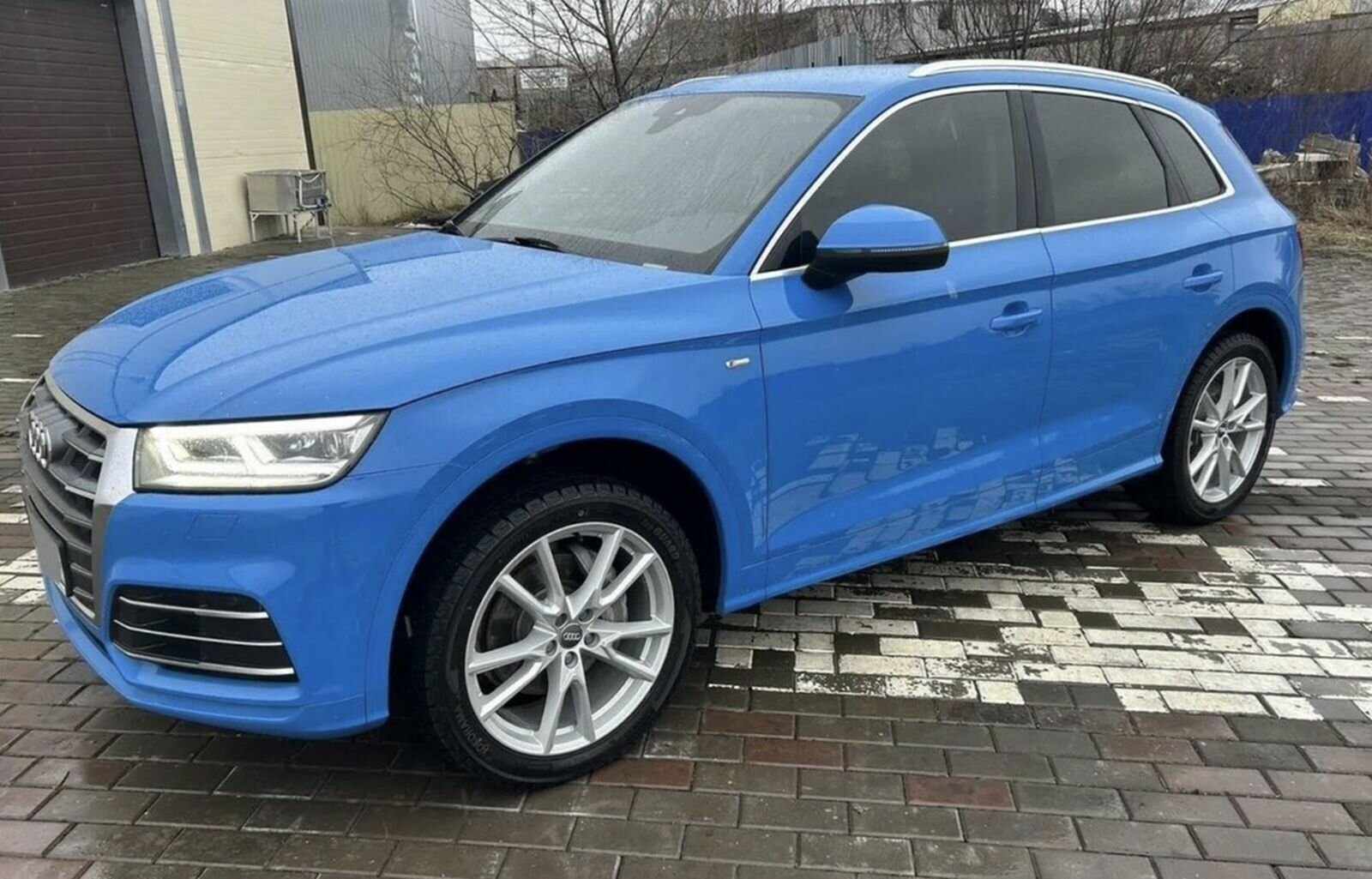 Audi Q5, II (FY) Advance 45 TFSI quattro S tronic Внедорожник 5 дв. 2019 Синий 2.0 AMT (249 л.с.) 4WD 140001 км