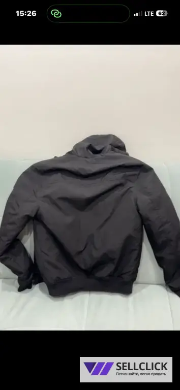 Куртка черная демисезонная.S размер